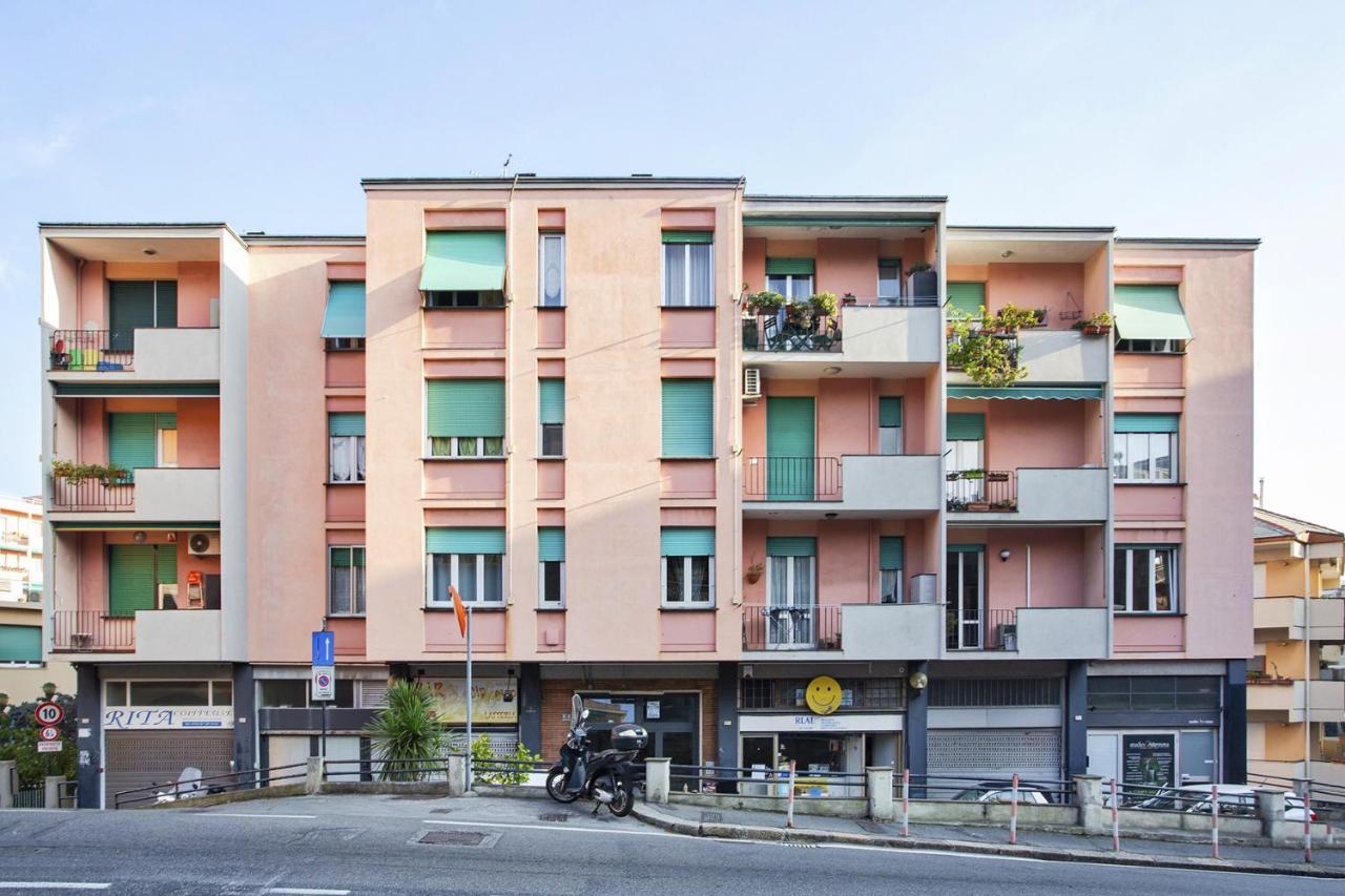 Contemporary Apartment In Sturla By Wonderful Italy Genoa Bagian luar foto